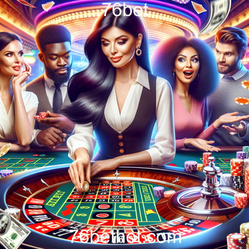 A Magia do Cassino Ao Vivo no 76bet